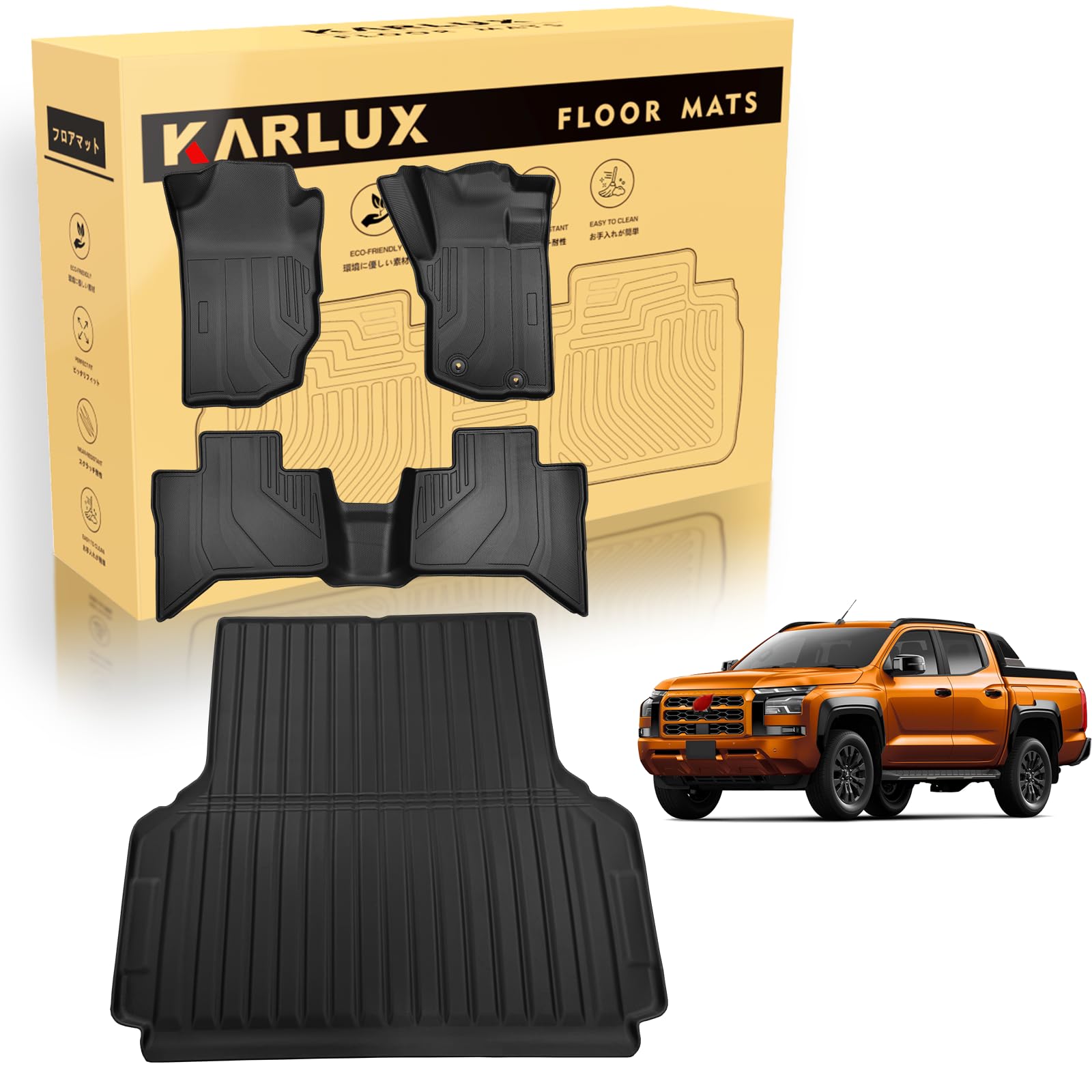 Amazon | KARLUX 三菱 ミツビシ 新型 トライトン LC2T 専用のフロア